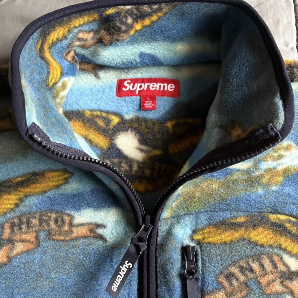 Supreme Multicolor Eagle Print Performance Jacket - image 3
